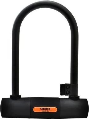 Zámok Sekura, U-typ,oceľ na kľúč, 18x245mm