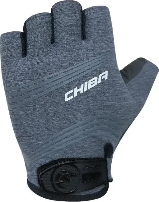 Chiba Cyklistické rukavice pre ženy Lady SuperLight tmavošedé M, Sivá