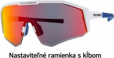 Okuliare Rockbros, biele