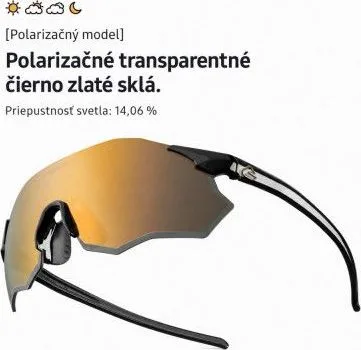 Okuliare Rockbros, čierne