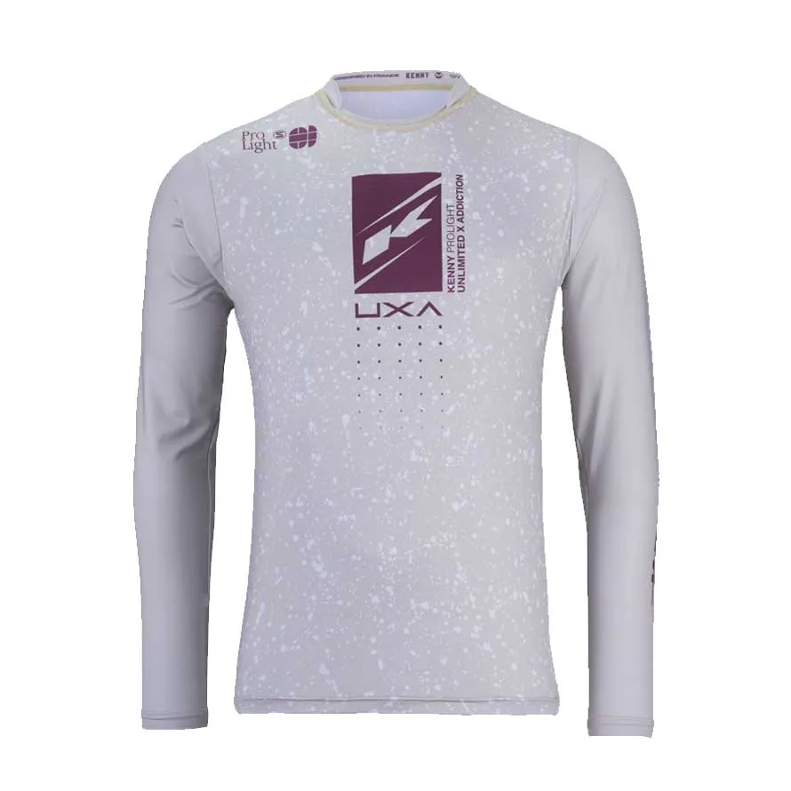 KENNY Cyklistický dres PROLIGHT White GRANA, Biela