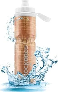Cyklofľaša termo RockBros, oranžová, 670 ml, polypropylén PP5