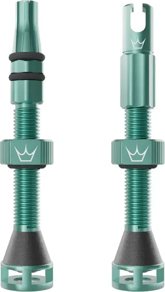 Bezdušové ventily Peaty's Holeshot Fast Flow 42 mm Jade