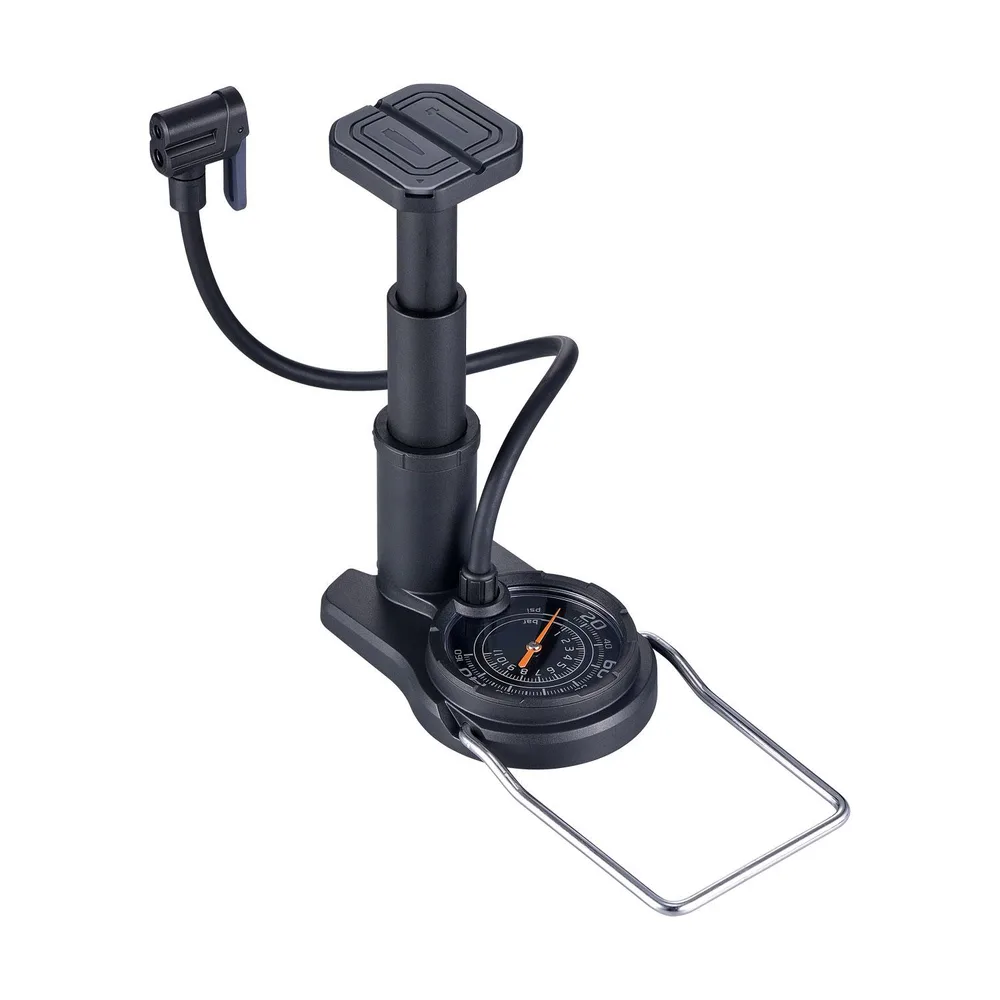Pumpa TRAMP 160 nožná s manometrom dual ventil