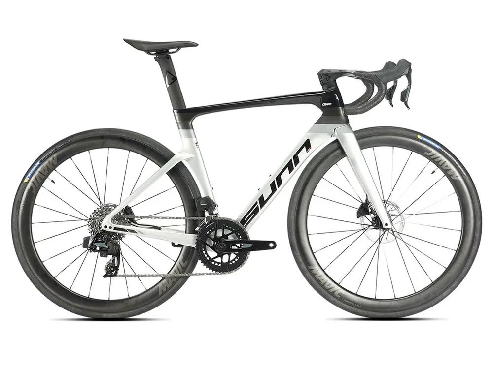 SUNN Cestný bicykel GP S1 2025, Čierna/Biela