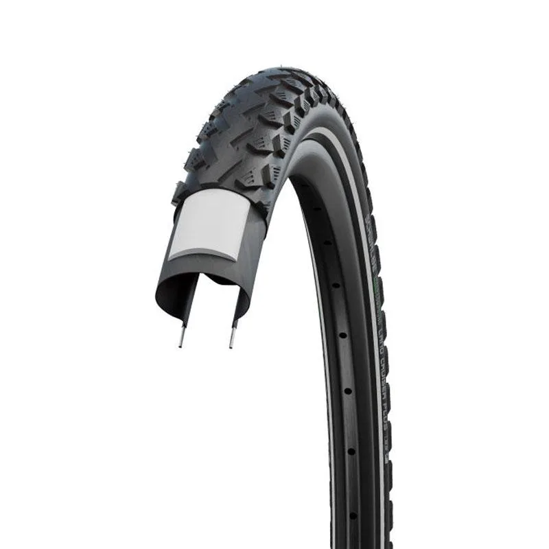 Plášť LAND CRUISER PLUS 28x2.15 (55-622) 50EPI 1180g TwinSkin PunctureGuard Green reflex