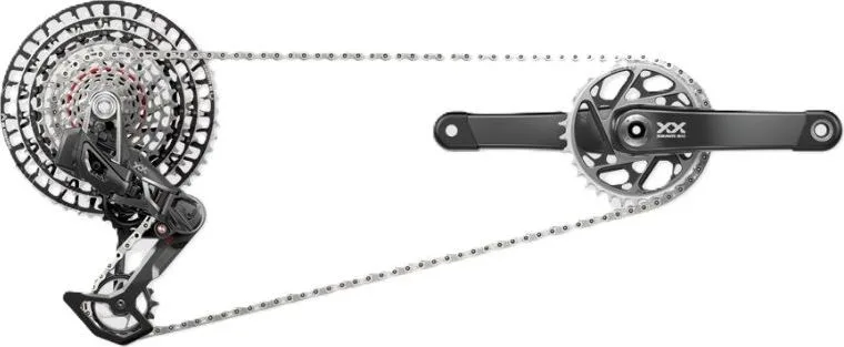 Skupina SRAM XXSL Eagle Transmission AXS 175 TT D2