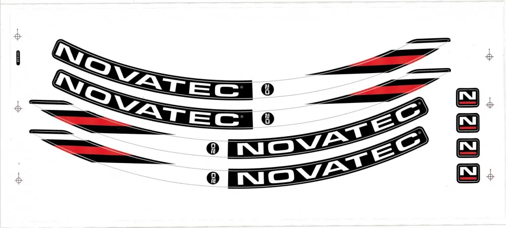 Novatec samolepky na ráfik MTA20C-29xW20 pre kolesá FLOWTRAIL 29"