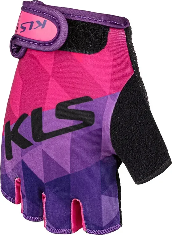 Rukavice KLS YOGI short, purple, M