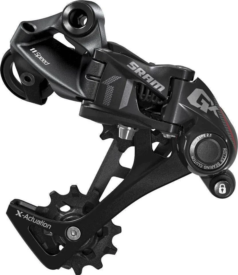 Prehadzovačka SRAM GX 1x11SPD dlhé rameno RED