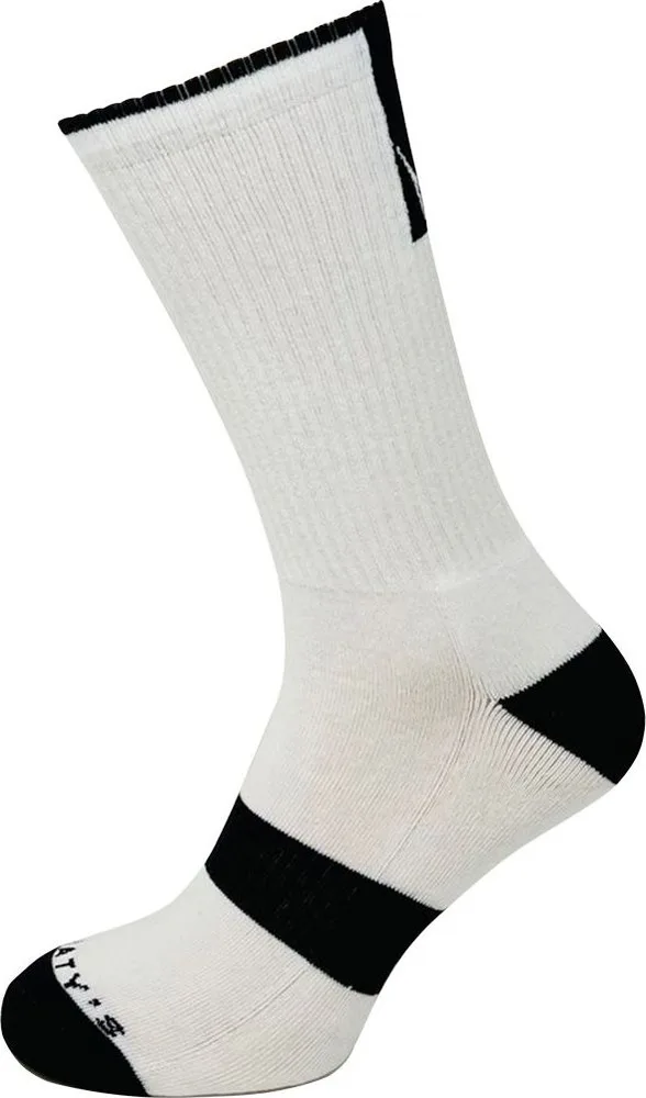 Ponožky Peaty's Shredsocks Block White / Black (PPW-SCK-BLC-WT/BK-10)