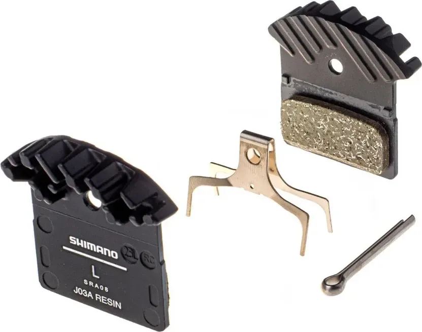 Platničky brzd. resin s chladičom J05A OEM 25 párov XTR/XT/SLX/ALFINE/SHIMANO