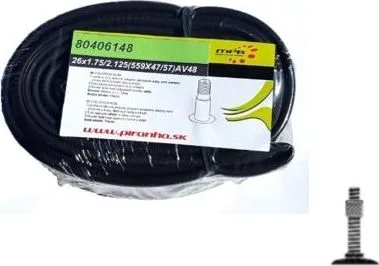 Duša LLB mpb 14 1,75x2,125 (254x47/57) D/V ventil, balená v PVC fólii