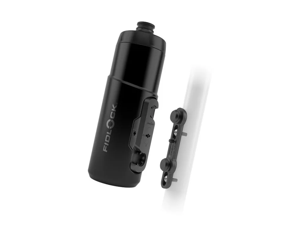 Fidlock TWIST SET FLAŠA ČIERNA 600ml - ZÁKLADŇA NA RÁM
