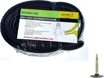 Duša LLB mpb 700x18/25C, 40mm, F/V ventil, balená v PVC fólii
