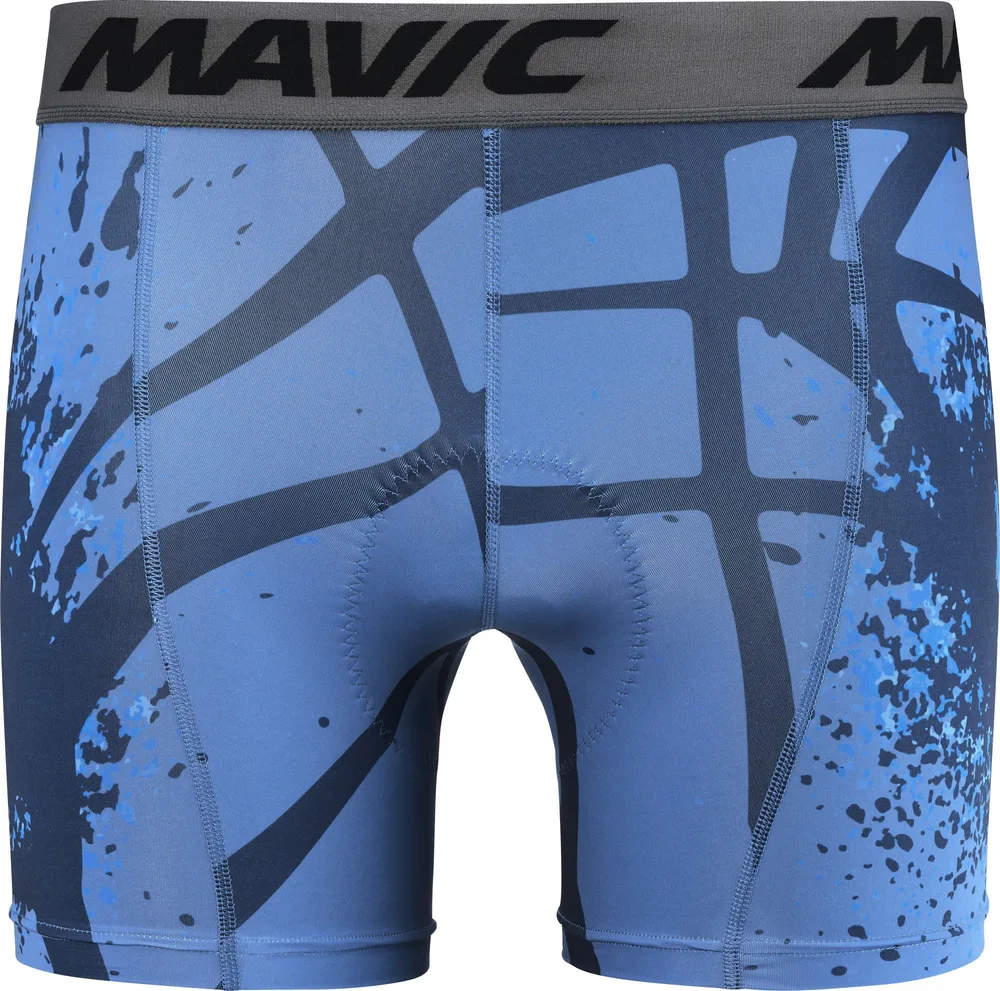 Pánske vnútorné kraťasy s vložkou Mavic Trail Liner Graphic Lapis Blue