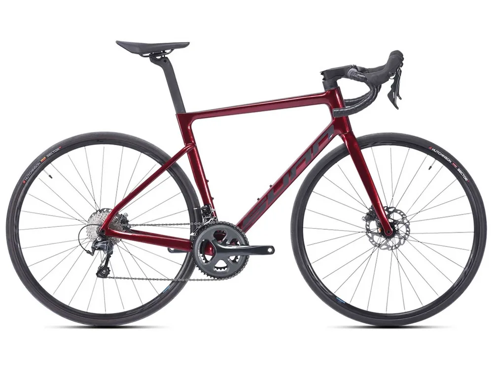 SUNN Cestný bicykel ASPHALT S3 2025, Červená