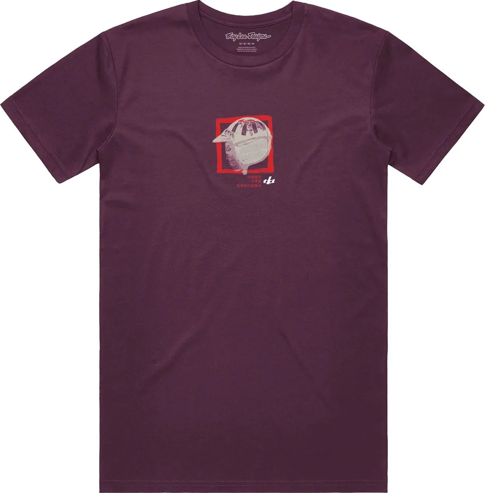 Tričko s krátkym rukávom TLD Portrait Sangria