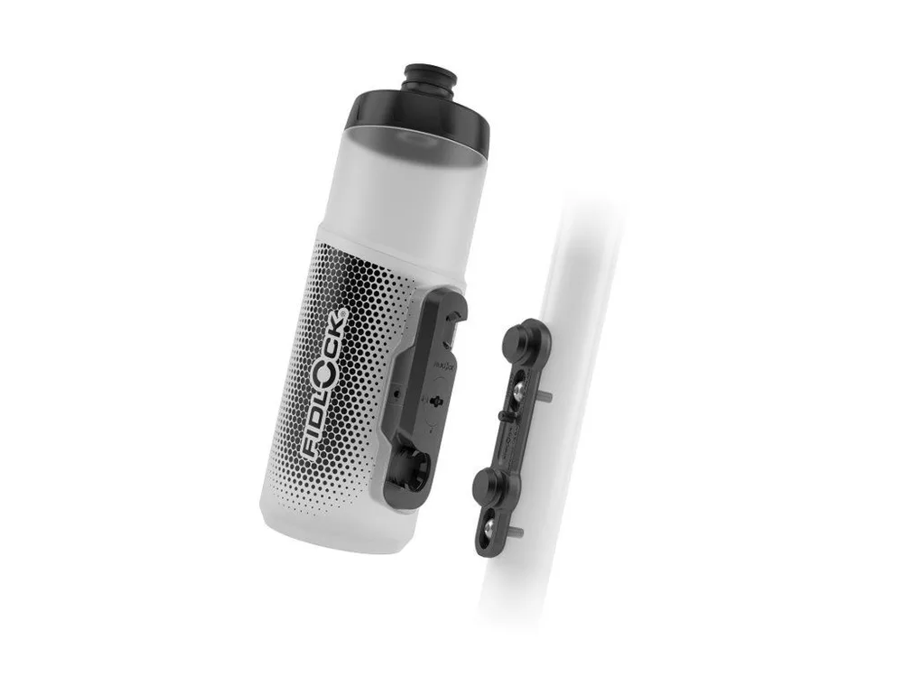 Fidlock TWIST SET FLAŠA ČÍRA 600ml - ZÁKLADŇA NA RÁM