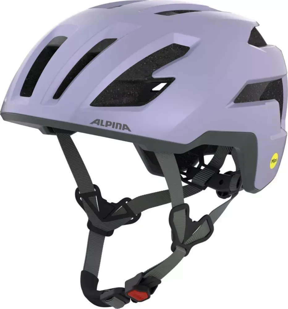 ALPINA Cyklistická prilba TAUNUS GRAVEL MIPS lilac matt