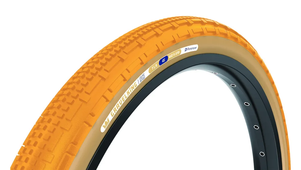 PANARACER Plášť Gravelking SK, kevlar.pätka, žlto-hnedý