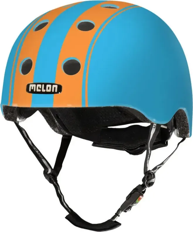 Melon Cyklistická prilba Double Orange Black XL/XXL, Modrá/Oranžová