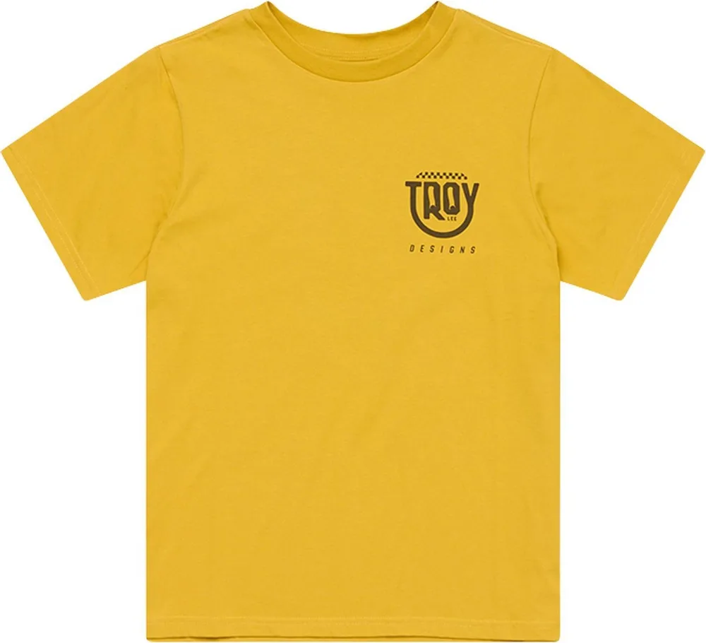Dámske tričko s krátkym rukávom TLD Smiley Golden