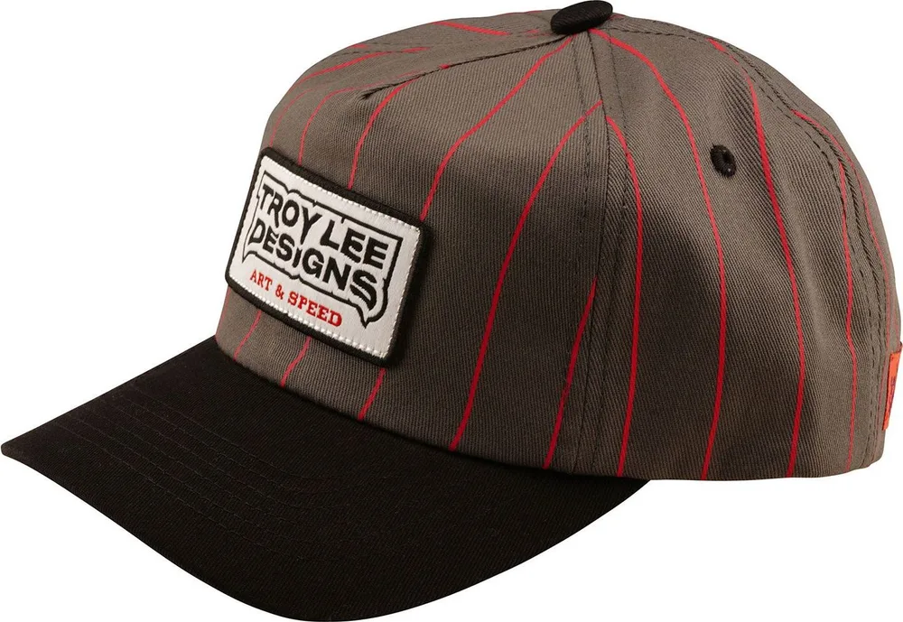 Šiltovka TLD Unstructured Curved Snapback Medieval Gray / Red