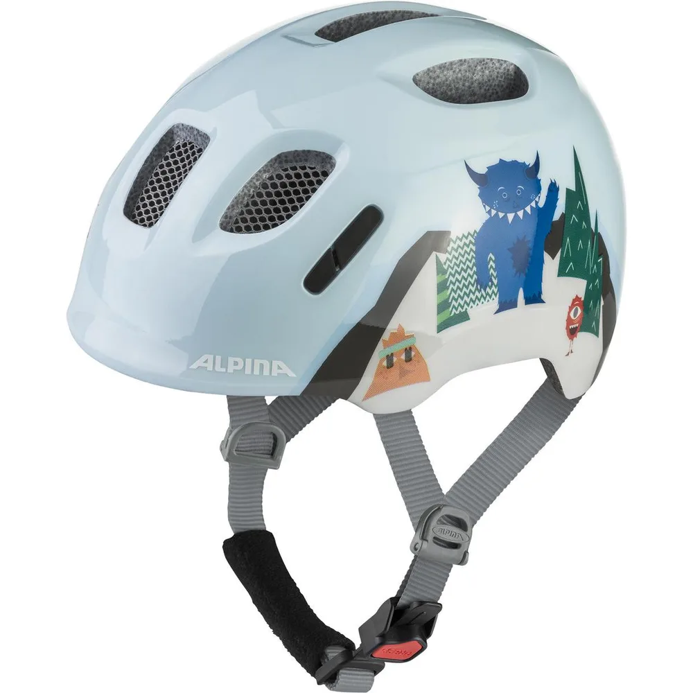 ALPINA cyklistická Junior prilba XIMO 2, mountain monster gloss