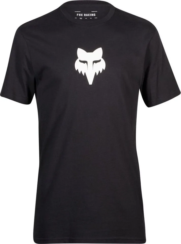 Pánske tričko Fox Head Premium, krátky rukáv, Black