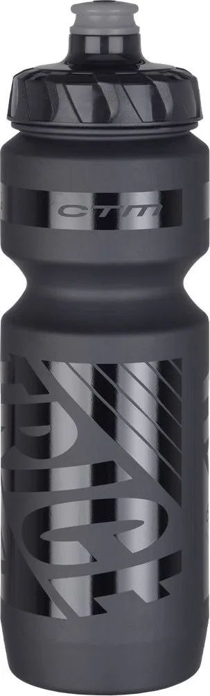 Fľaša CTM Trice 0,8 l - čierna/čierne.logo