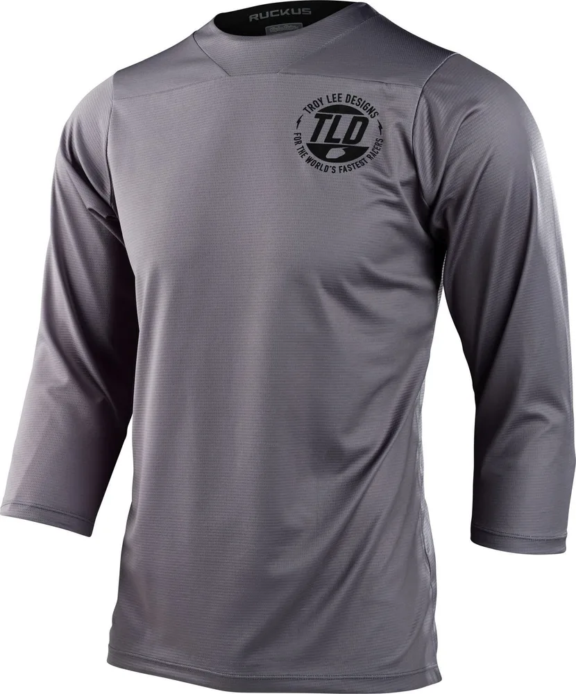 Dres s 3/4 rukávom TLD Ruckus Industry Charcoal