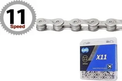 Reťaz KMC X-11, 1/2 x 11/128, sivá, 11 kolo