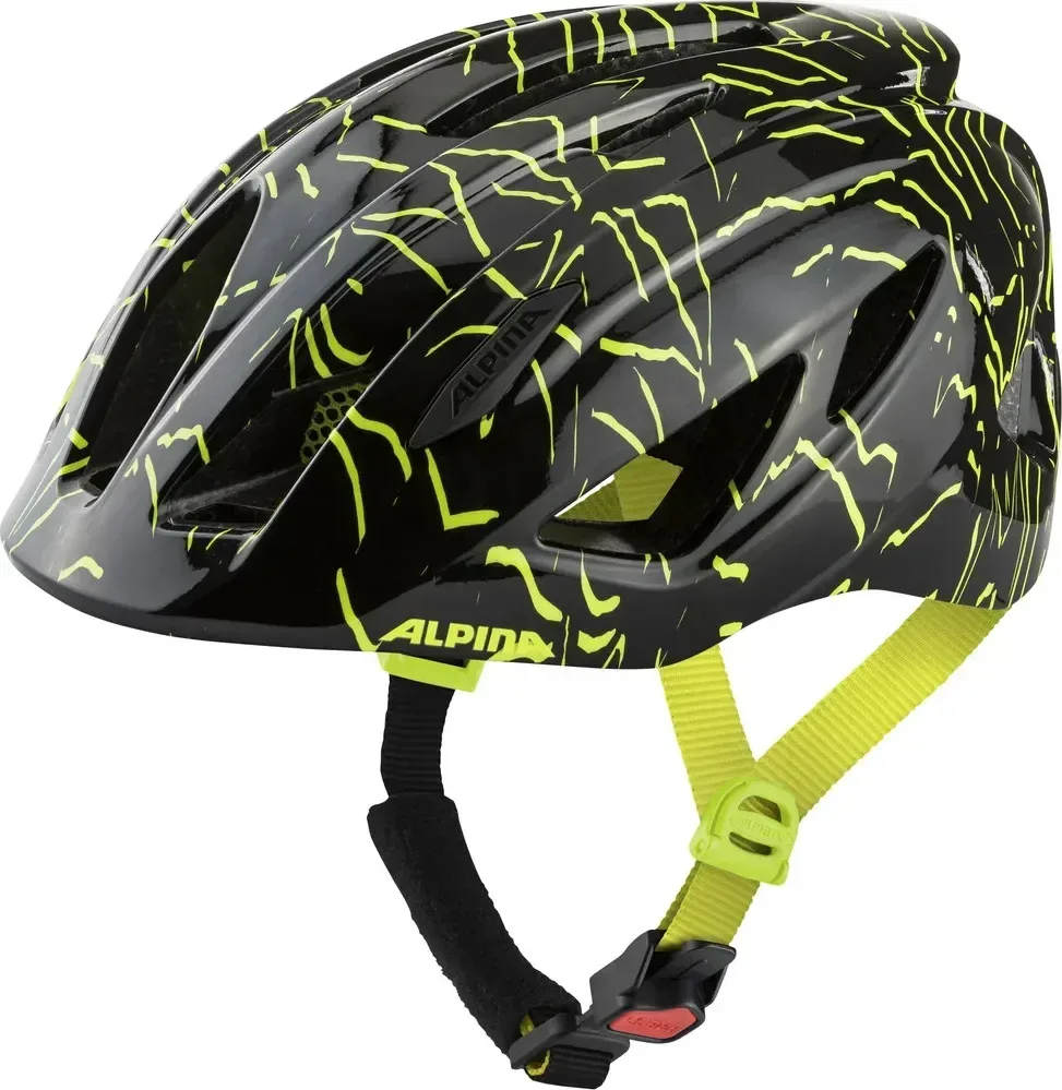 ALPINA Cyklistická prilba PICO čierno-neon žltá