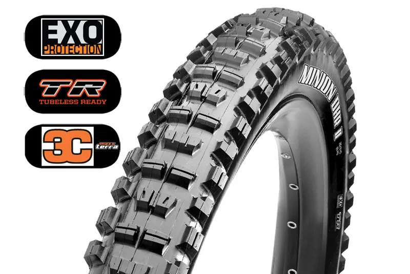 Maxxis plášť MINION DHR II 27.5" - 3CT/EXO/TR, 60TPI, kevlar