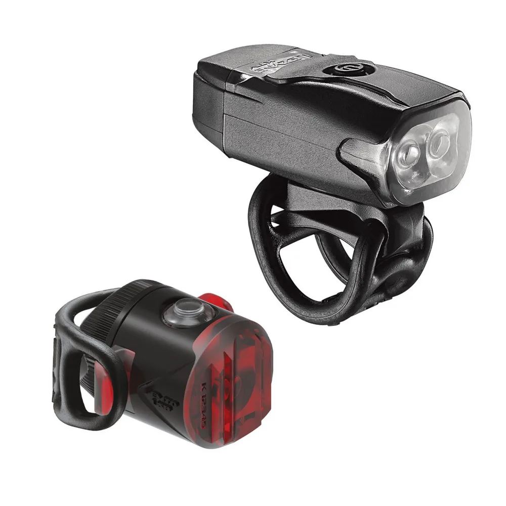 LEZYNE set svetiel KTV DRIVE a FEMTO USB čierne