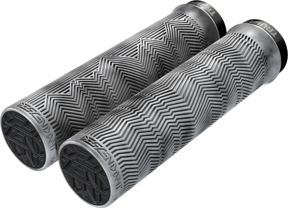 Gripy s aretáciou Truvativ Descendant LtGry/BLK MrBld