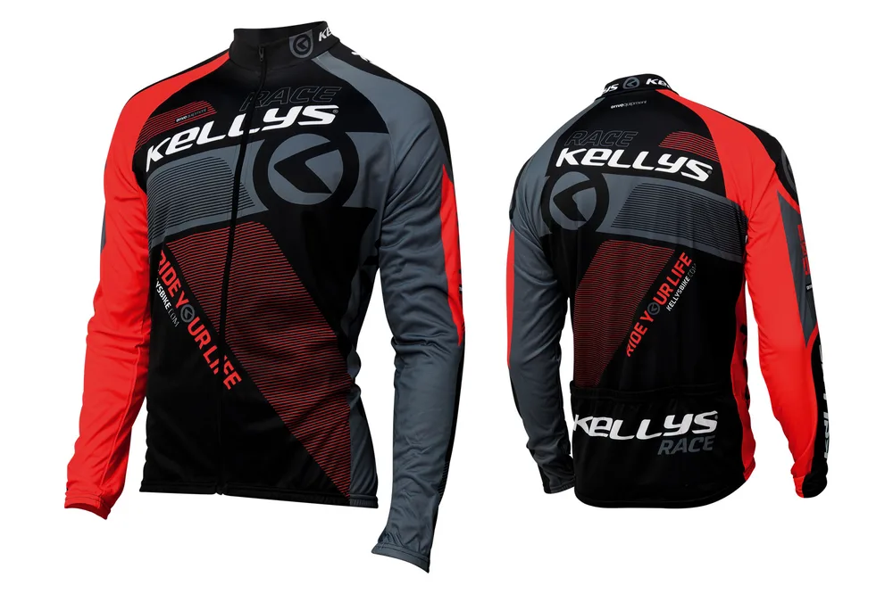 Dres KELLYS PRO Race dlhý rukáv red - XS