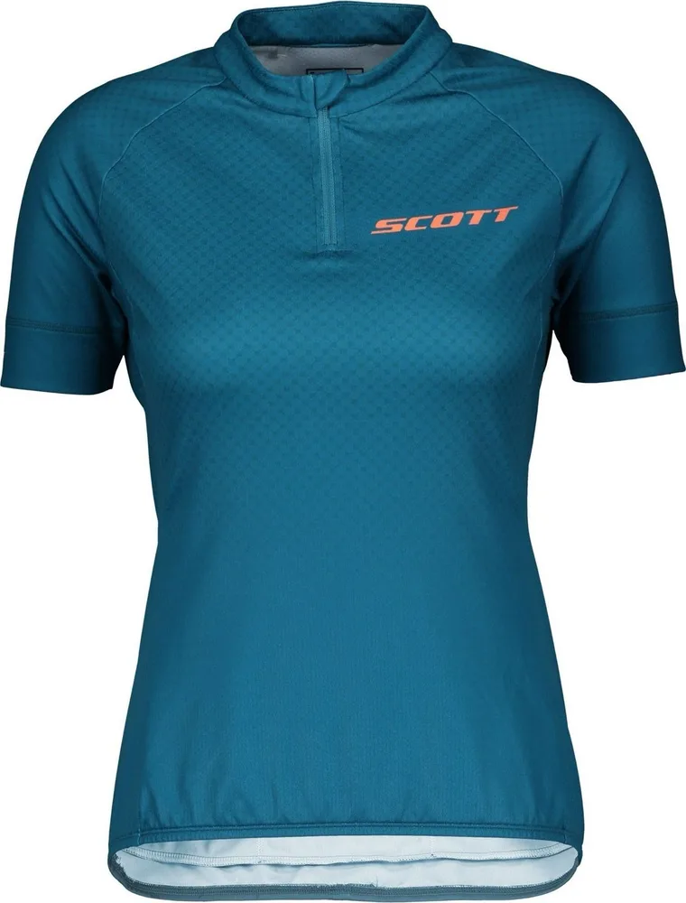 Dámsky dres Scott Endurance 30, krátky rukáv, Blue/Pink