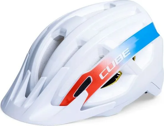 Prilba CUBE Offpath MIPS Teamline white