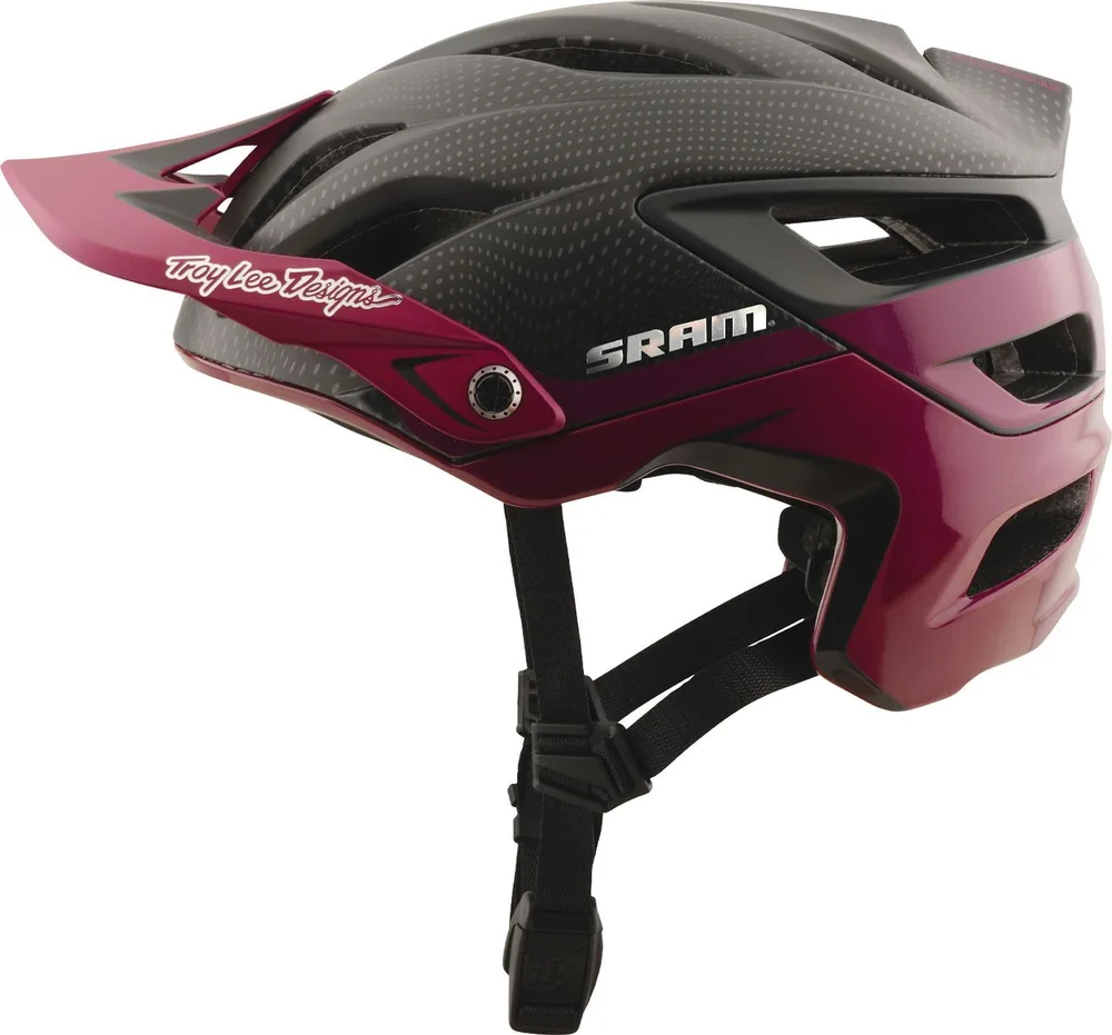 Prilba TLD A3 Troy Lee Designs X SRAM Radioscape BLK / Berry
