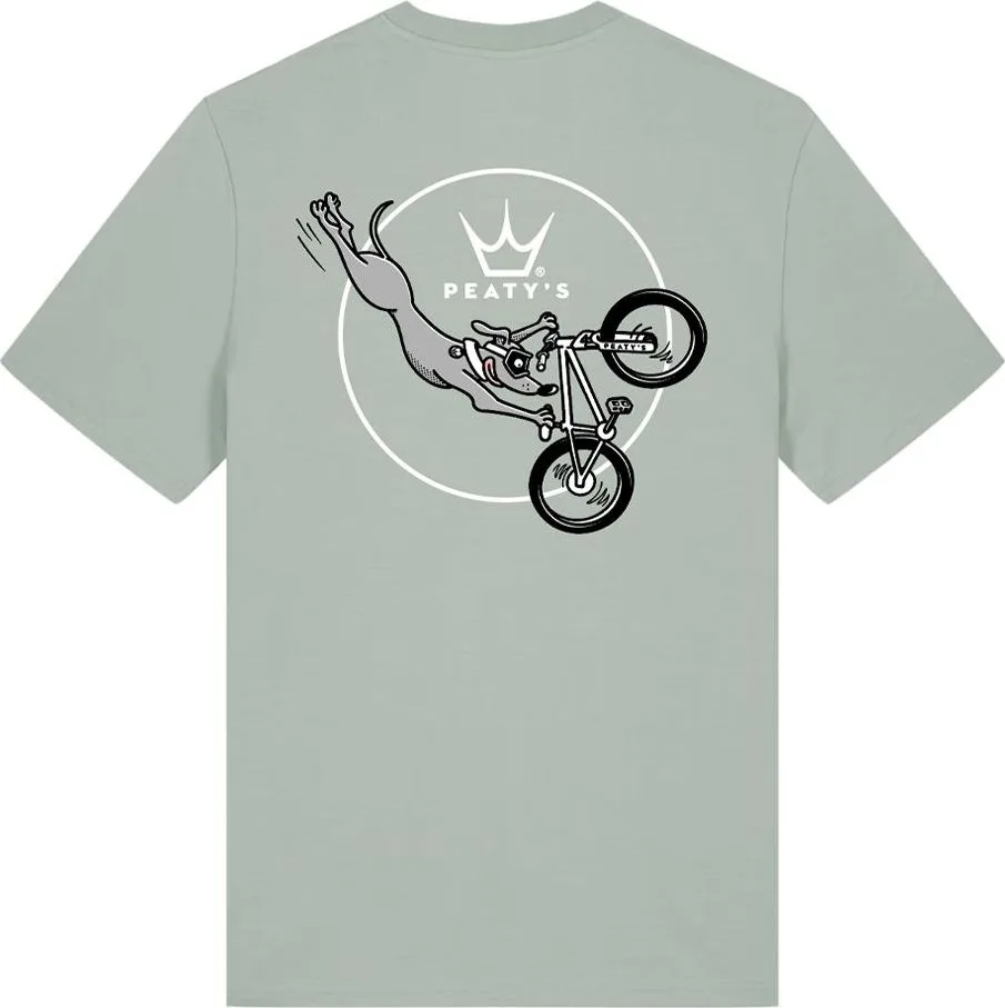 Tričko s krátkym rukávom Peaty's Pubwear - Superdog / Aloe