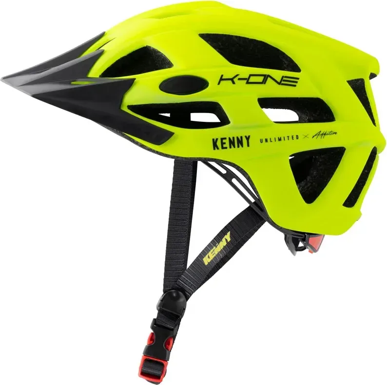 KENNY Cyklistická prilba K-One Neon Yellow S/M, Žltá