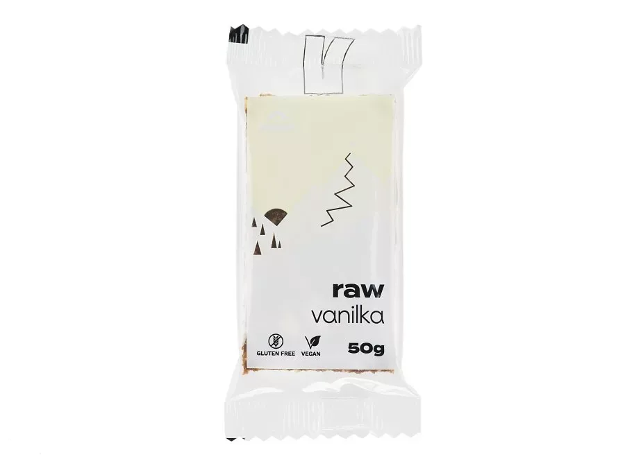 MARVA RAW tyčinka, mandľa s vanilkou, 50 g