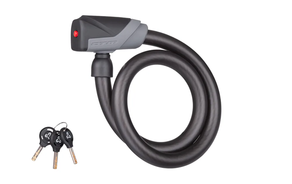 Zámok slučkový CTM CABLE, 18x800mm