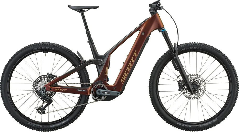 Scott Patron 10, Obsidian Red/carbon Black