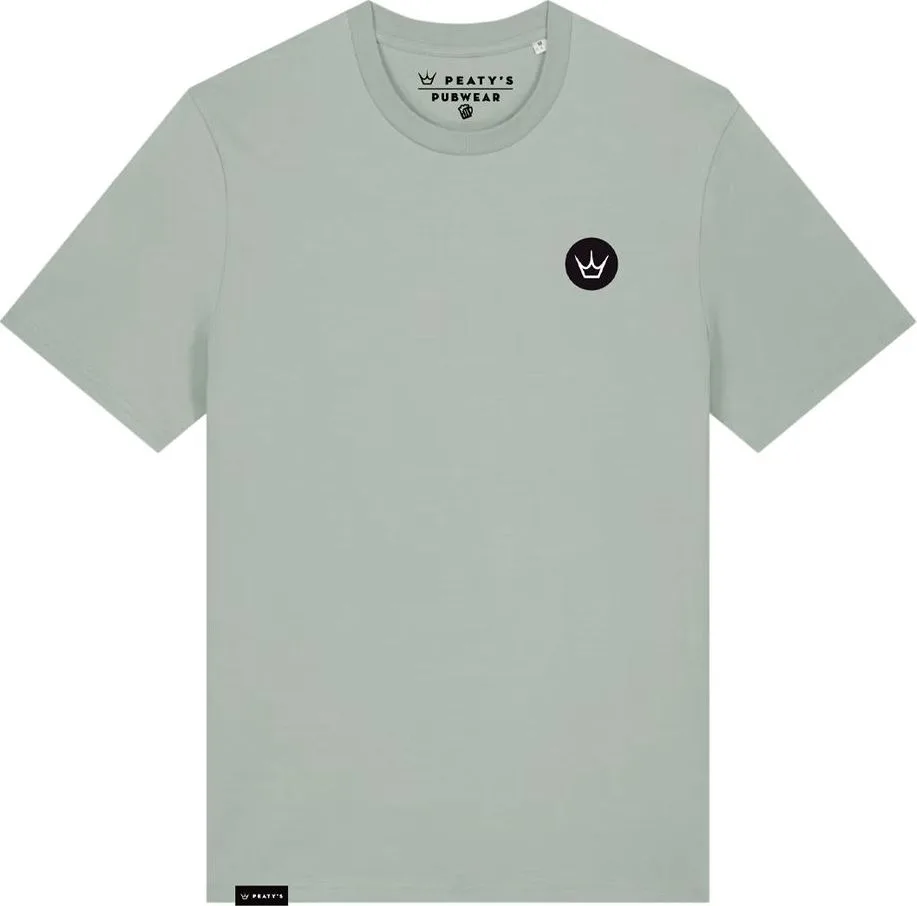 Tričko s krátkym rukávom Peaty's Pubwear - Crown / Aloe