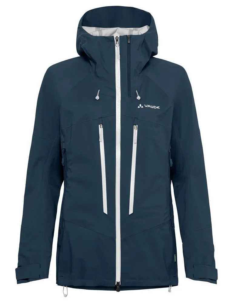 Vaude hardshell bunda Monviso 3L, dámska, tmavo modrá