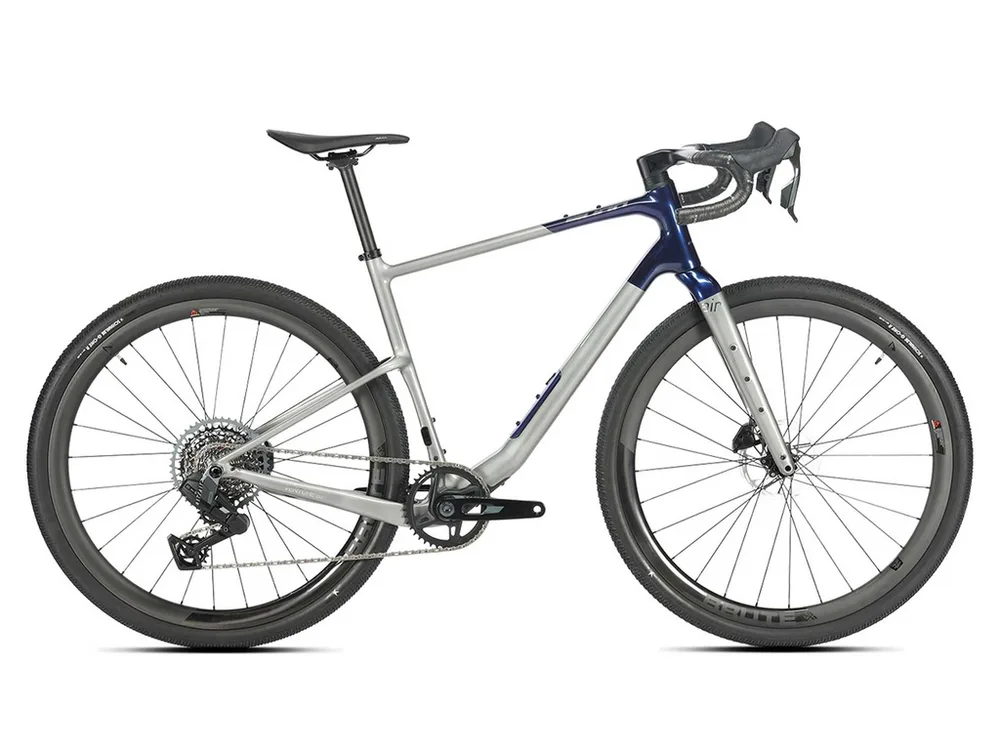 SUNN Gravelový bicykel GRAVEL VENTURE AIR S1 2026 S, Sivá/Modrá