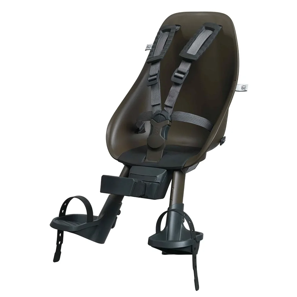 Urban Iki Detská sedačka na bicykel Ta-ke s COMPACT adaptérom predná Koge Hnedá/Bincho Čierna, Čierna/Zelená/Modrá/Biela/Hnedá